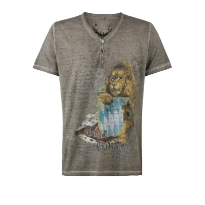 Abbildung von Stockerpoint Tshirt print, Herren, Größe: Small, Stein