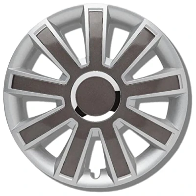 Abbildung von Albrecht 16 Zoll Radkappen silber/grau für Stahlfelgen Flash Radzierblenden aus hochwertigem Kunststoff Langlebige Radblenden in originaler Verpackung Made EU