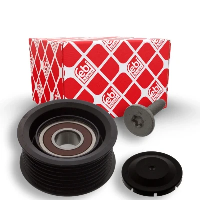 Abbildung von FEBI BILSTEIN 15178 Umlenkrolle mit Kappe MERCEDES BENZ: S Class Saloon, SL Convertible