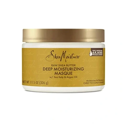 Abbildung von Shea Moisture Raw Butter Deep Moisturizing Masque, 1er Pack (1 x 326 g)