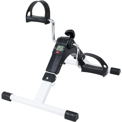 Abbildung von TechFit PED2 Pedal Ausbilder, Mini Heimtrainer für Heim und Büro, leichte Trainingsmaschine Arme Beine, mit LCD Display, geeignet Erholung leichtes Ausbildung