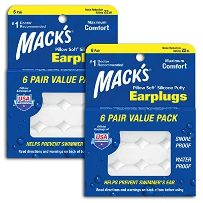 Abbildung von Mack &#039;s Kissen Aus Weichem Silikon Ohrstöpsel Value Pack, 6.Zählen