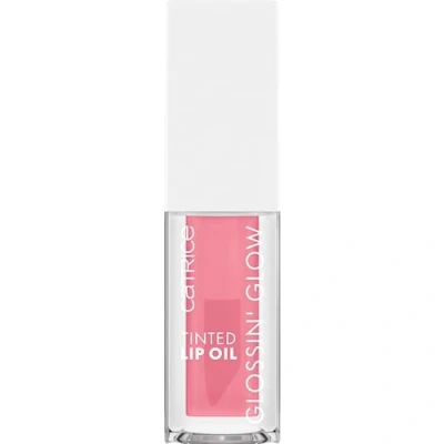 Abbildung von Catrice Glossin&#039; Glow Tinted Lip Oil, Lipgloss, Nr. 010, Pink, pflegend, Färbeeffekt, mit Ölen, natürlich, glänzend, vegan, ohne Parabene, Mikroplastikpartikel, Nanopartikel frei, 1er Pack (4ml)