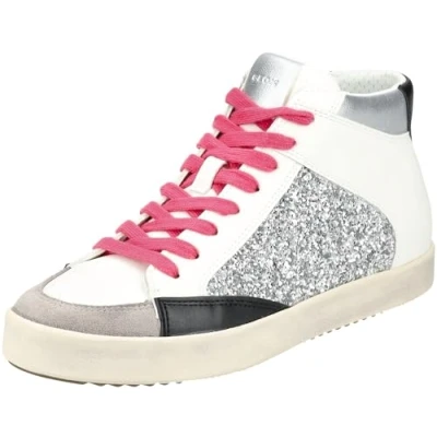 Abbildung von Geox Sneaker high, Damen, Größe: 38, Silver rock c w y Schuhe