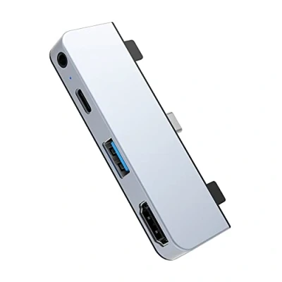 Abbildung von Hyper HyperDrive 4 in 1 iPad Pro USB C Hub SILVER HD319E