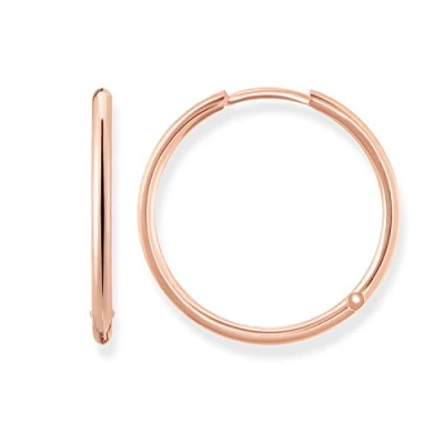 Abbildung von Thomas SABO Creolen Gross Ohrringe, Damen, Größe: One Size, Rosegold coloured