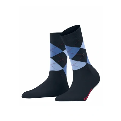 Abbildung von Burlington Covent Garden Onesize Socken, Damen, Größe: 36/41, Marine