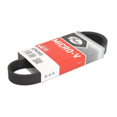 Abbildung von GATES Micro V 6PK905 Keilrippenriemen 905 6 Polyester, EPDM (Ethylen Propylen Dien Kautschuk) VOLKSWAGEN: Golf 4, 4 Variant, Bora Saloon