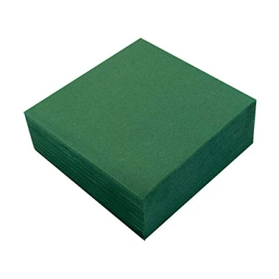 Abbildung von MORIGAMI Serviette 40 x 40, Airlaid, 1/4 Falz, 50 Servietten, grün (SER41006780)