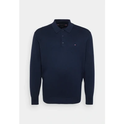 Abbildung von Tommy Hilfiger Big &amp; Tall Polokragenpullover »BT PIMA ORG CTN CASH«, Große Größen, regular fit, Polokragen