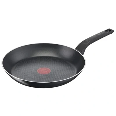 Abbildung von Tefal Easy Cook &amp; Clean Bratpfanne 20 cm, Antihaftbeschichtung, Thermo Signal Temperaturindikator, Schwarz, B5550233