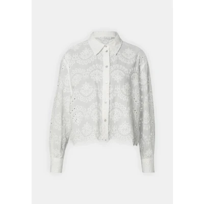 Abbildung von ONLY Onlvalais Hemdbluse, Damen, Größe: Large, Cloud dancer