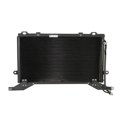 Abbildung von NISSENS 94567 Klimakondensator ohne Trockner Aluminium 600 R 134a MERCEDES BENZ: E Class Saloon, T modell