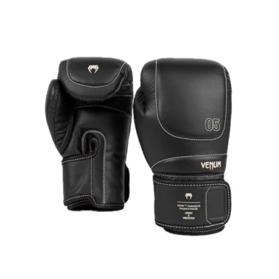 Abbildung von Venum, Impact Evo Boxhandschuhe, Unisex Erwachsene, 10 Oz, Schwarz
