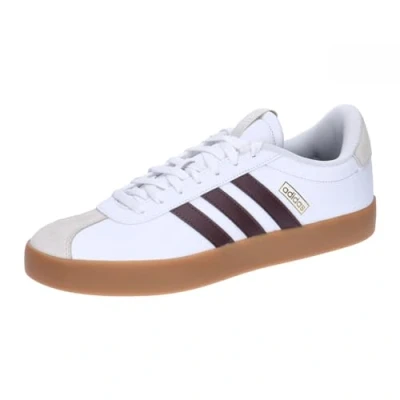 Abbildung von adidas Vl Court 3.0 Shoes Herren Schuhe , Cloud White Shadow Brown Alumina, 46 EU