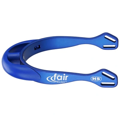Abbildung von Sprenger Sporen Fairrider Halb Rund Blau/Blau 20mm