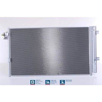 Abbildung von NISSENS 940748 Klimakondensator mit Trockner Aluminium 700 R 134a BMW: 5 Touring