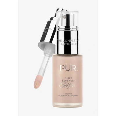 Abbildung von PUR 4IN1 LOVE YOUR Selfie Longwear Foundation AND Concealer Foundation, Damen, Größe: 30 ml, Blush medium