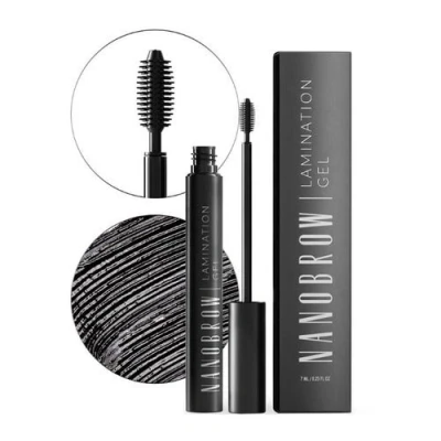 Abbildung von Nanobrow Lamination Gel Augenbrauengel Schwarz 7 ml