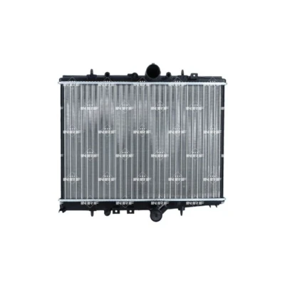 Abbildung von NRF 58351A Kühler, Motorkühlung Aluminium 554 380 24 Kühlrippen mechanisch gefügt PEUGEOT: 607 Saloon, CITROËN: C5 I Estate