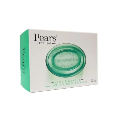 Abbildung von PEARS Seife, Lemon Flower, transparent, Pure &amp; Gentle, 125g
