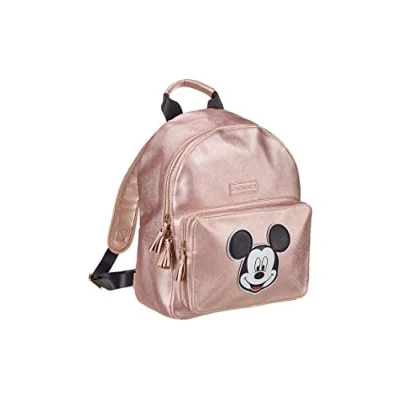 Abbildung von Mickey &amp; Minnie Tagesrucksack, Größe: One Size, Rosegold