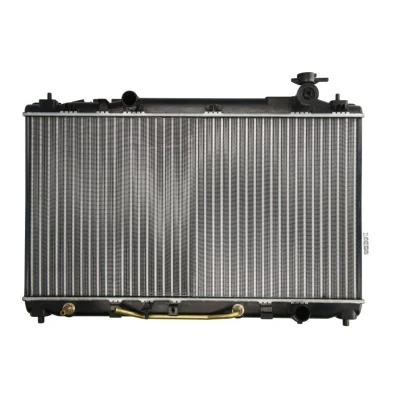 Abbildung von THERMOTEC D72048TT Kühler, Motorkühlung Aluminium für Fahrzeuge mit/ohne Klimaanlage 400 730 23 Schalt /optional Automatikgetriebe Kühlrippen gelötet
