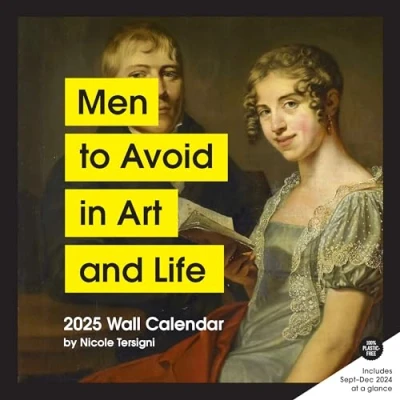 Abbildung von Men to Avoid in Art and Life 2025 Wall Calendar
