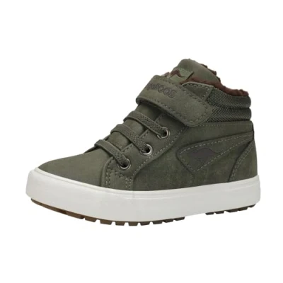 Abbildung von KangaROOS Jungen Unisex Kinder KAVU III Sneaker, Olive/Coffee, 29 EU