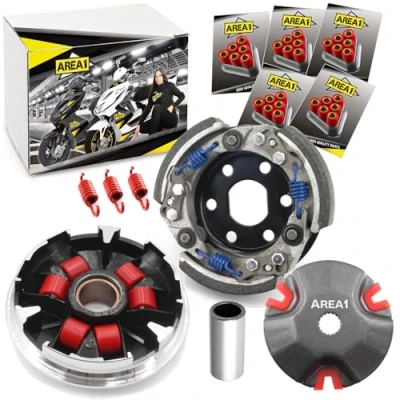Abbildung von Area1 Tuning Variomatik Kupplung für Roller mit 50ccm China 2 Takt Motor. Kompatibel Explorer Race GT AGM Union Luxxon Rivero Tauris Sprint Mawi