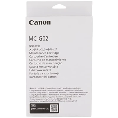 Abbildung von Canon MC G 02 Wartungskassette für PIXMA MegaTank Drucker ORIGINAL Maintenance Cartridge