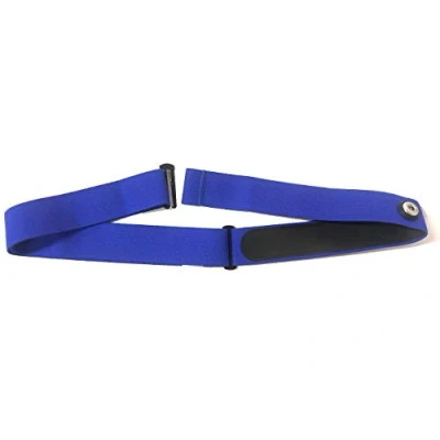 Abbildung von Elastischer Sport Herzfrequenzmesser, Verstellbarer Brustgurt, Gürtelriemen, CooSpo Original HRM Belt Navy blau