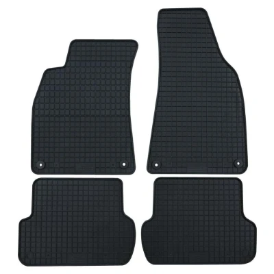Abbildung von Petex 25910 Fußmattensatz Gummi vorne und hinten 4 schwarz PEUGEOT: 3008 I