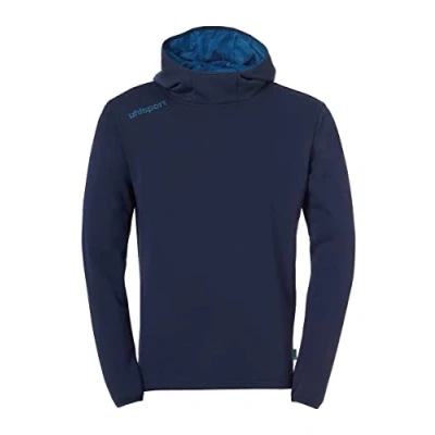 Abbildung von uhlsport Fussball Essential Kapuzenpullover, Herren, Größe: 4XL, Blau