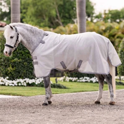 Abbildung von Horseware Fliegendecke Amigo Bug Rug Pony Silber/Grau