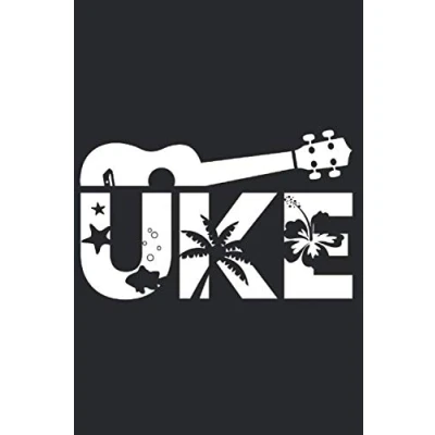 Abbildung von Ukulele Liederbuch: Notenbuch A5 Akkorde und Tabs I Geschenk für Ukulelespieler Notenheft zum Ausfüllen mit Notenlinien Tabulatur Songs Lieder