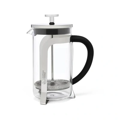 Abbildung von Leopold Vienna LV117013 Shiny Kaffee &amp; Teebereiter, Stainless Steel, 600 milliliters, Transparent