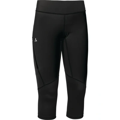 Abbildung von Schöffel Hestad 3/4 Sporthose, Damen, Größe: 44, Schwarz
