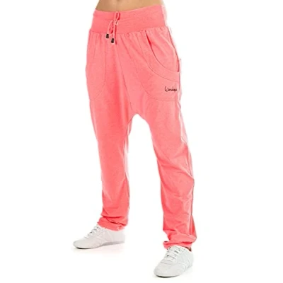 Abbildung von Winshape Damen Unisex 4pocket Pants Wh13 Trainingshose, Neon Coral, XS EU