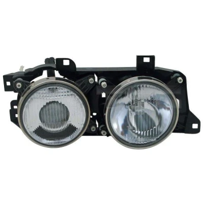 Abbildung von TYC 20 5291 15 2 Scheinwerfer rechts H1/H1 mit Lampenträger, ohne Elektromotor BMW: 5 Saloon, 7