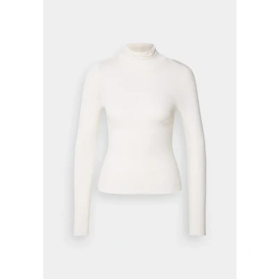 Abbildung von Scotch &amp; Soda CORE ROLL UP NECK LONG Sleeve Langarmshirt, Damen, Größe: XS, Off white