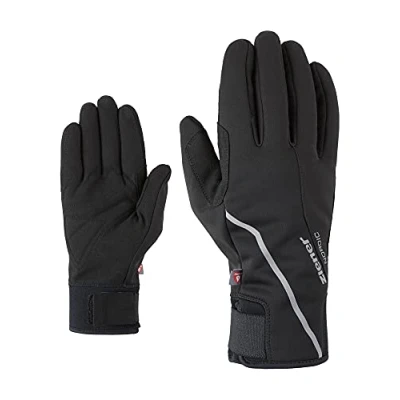Abbildung von Ziener Herren ULTIMO Langlauf/Nordic/Crosscountry Handschuhe Primaloft Winddicht Soft Shell, black, 10,5
