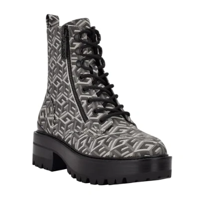 Abbildung von GUESS Damen Fearne Springerstiefel, Schwarz 008, 37 EU