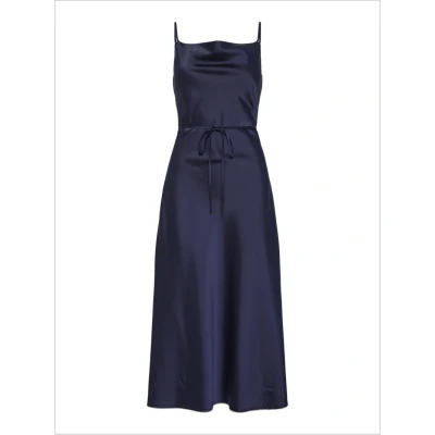 Abbildung von YAS THEA Strap LONG Dress Cocktailkleid/festliches Kleid, Damen, Größe: 34, Evening blue
