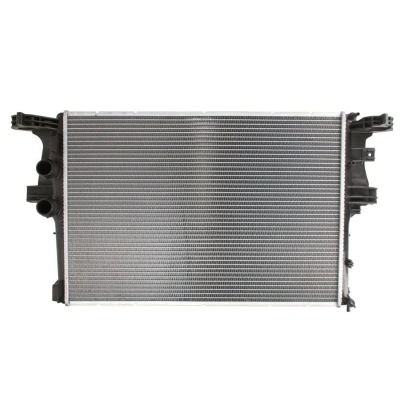 Abbildung von THERMOTEC D7E008TT Kühler, Motorkühlung Aluminium für Fahrzeuge mit/ohne Klimaanlage 640 438 36 Schaltgetriebe Kühlrippen gelötet