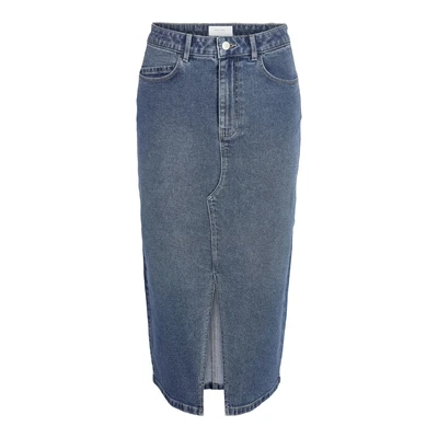 Abbildung von Noisy May Bleistiftrock, Damen, Größe: XL, Medium blue denim