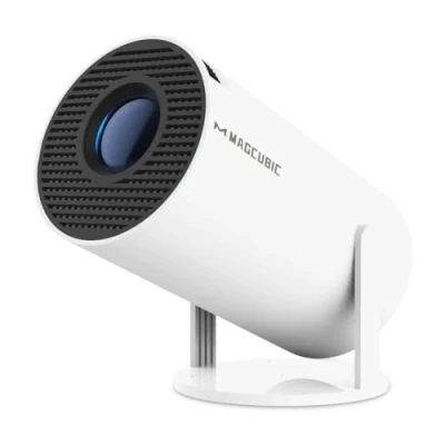 Abbildung von Mini Beamer 4K Unterstützt Android 11, Smart Projector 5G WiFi 6 BT 5.0, Projektor Full HD 1080P 200ANSI 8000L Auto Horizontal Trapezoid Correction (weiß)