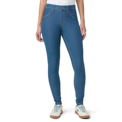 Abbildung von HUE Damen Essential Denim Leggings, Mittlerer Waschung, M