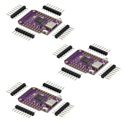 Abbildung von 3 Stück S2 Mini V1.0.0 ESP32 Modul Basierend auf Entwicklungsboard 4MB Flash 2MB PSRAM WiFi Kompatibel fur MicroPython.