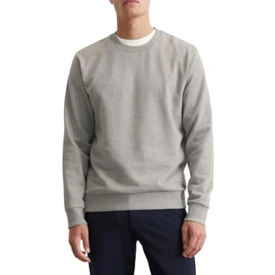 Abbildung von Marc O&#039;Polo Regular Sweatshirt, Herren, Größe: Medium, Mid grey mélange